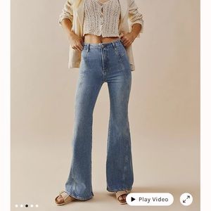 NWT Free People Florence Flare Jeans